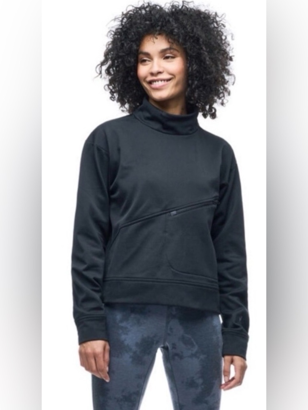 NWT Indyeva Veton Black Pullover Sweater